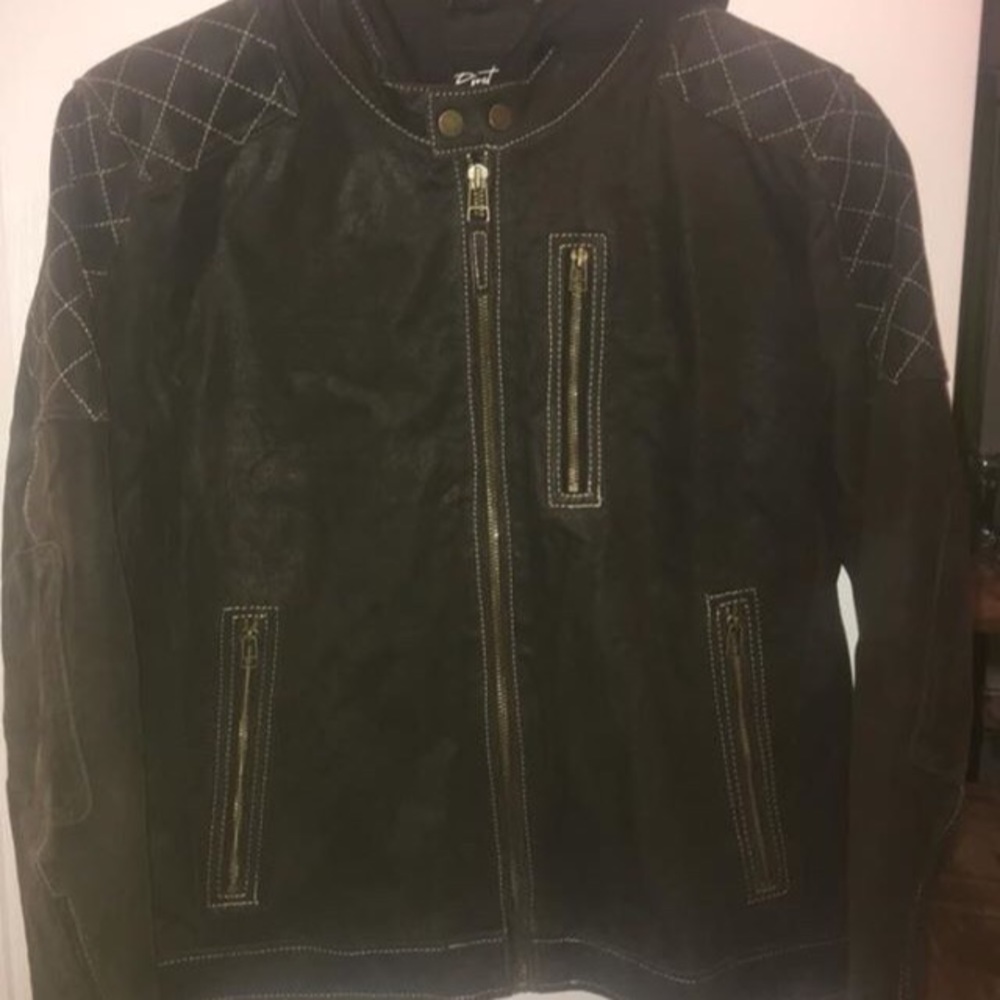 Real leather jacket